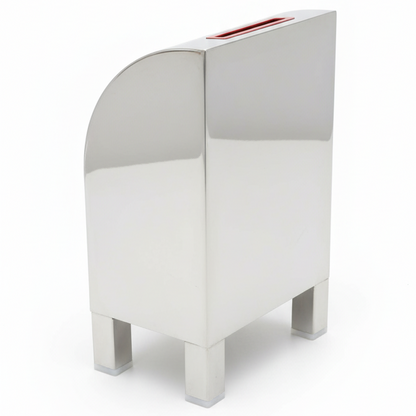 stainless steel donation box (dan peti ) - 11" by 8" by 5" inch